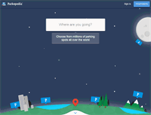 Tablet Screenshot of en.parkopedia.fr